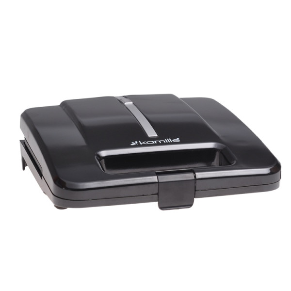Gofrownica 800W czarna - 6719 Kamille