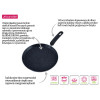 Patelnia do naleśników z powłoką marmurkową 30cm - 0621MR Kamille