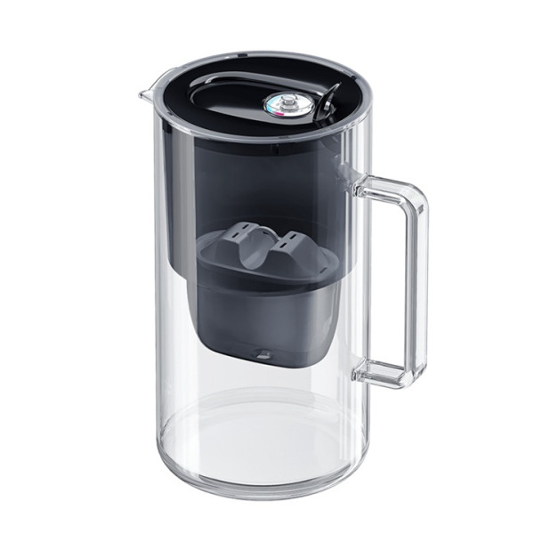 Dzbanek filtrujący Aquaphor Glass szklany czarny + wkład Maxfor Mg 2,5 L