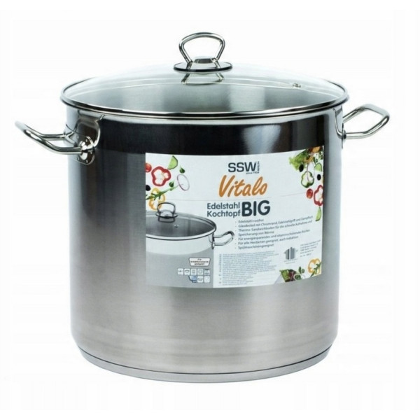 Garnek nierdzewny 17L 30cm - BIG SSW 