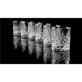 6x kryształowa szklanka do whisky 340ml RCR MELODIA 