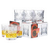 6x kryształowa szklanka do whisky 340ml RCR MELODIA 