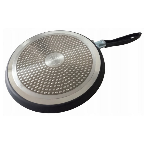 Patelnia do naleśników 26cm + wałek do ciasta, indukc - PETIT SSW