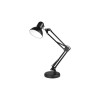 Lampa biurkowa kreślarska Lena E27 czarna