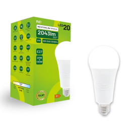 Żarówka LED A70 E27 20W ( 130W) 2043lm 4000K - INQ ELA074NW