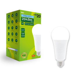 Żarówka LED A70 E27 20W ( 130W) 2043lm 6500K - INQ ELA07CNW
