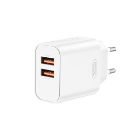 Ładowarka sieciowa 2,4A 2x USB biała - XO CE34 