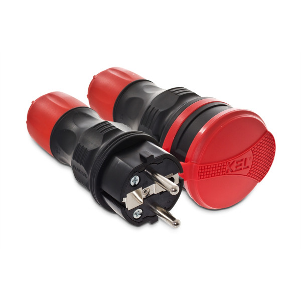 ZWG-54 Zestaw przyłaczeniowy EXTREM wtyczka WT-54 + gniazdo GN-54, hermetyczny IP54