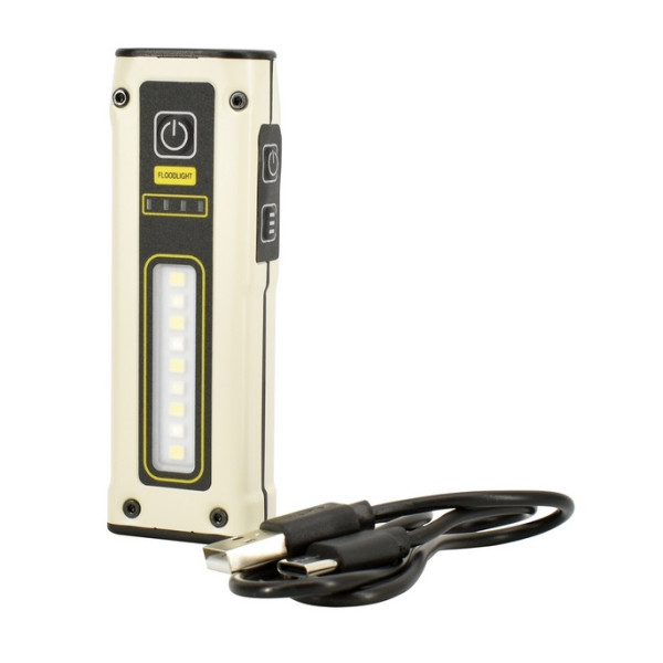 Latarka wielofunkcyjna 10W i powerbank 2w1 - C49-LTW07 Bemko