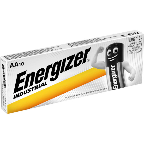 Bateria AA (LR6) alkaliczna 1,5V - Industrial Energizer (cena za 10 szt.)