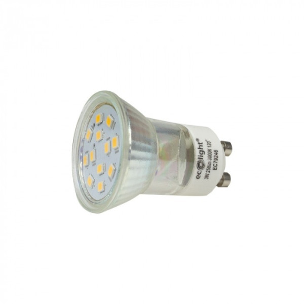 Żarówka LED GU11 3W 270lm 3000K EC79246