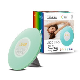 Radiobudzik i lampka nocna Magic Clock XS005 Nilsen