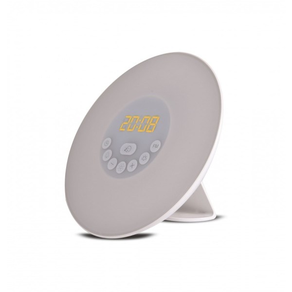 Radiobudzik i lampka nocna Magic Clock XS005 Nilsen