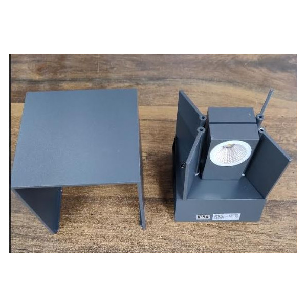 Kinkiet LED 61924 3000K Antracyt