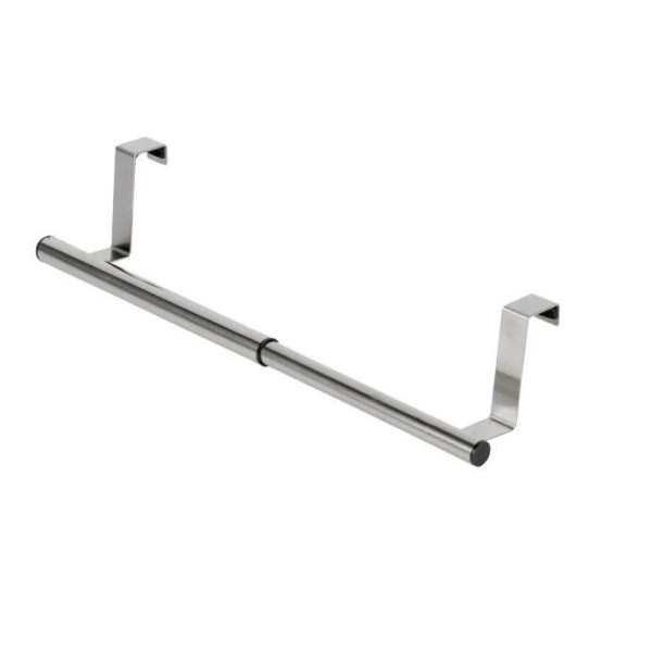 wieszak uchwyt na ręcznik ,rozsuwany 25-40x2cm, inox, na drzwiczki ,Storage S