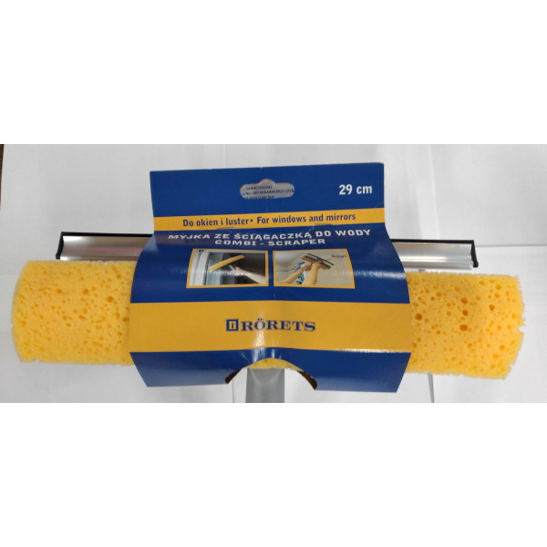 myjka z gąbką i z ściągaczką do wody, 29cm - 2509 Rorets