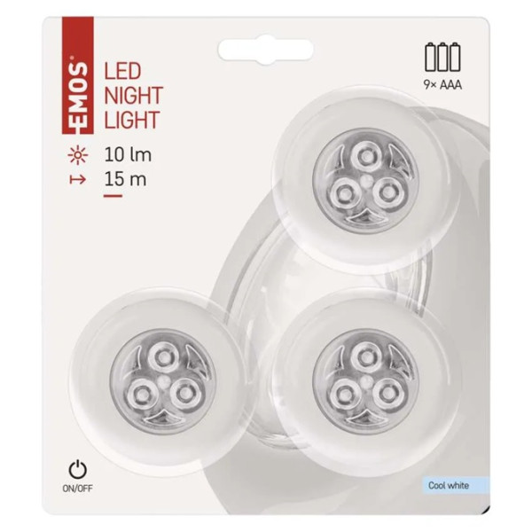 Lampka LED P3819  (blister 3 szt)