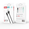 Kabel USB - USB-C 1,0m 2,4 A czarny - XO NB156