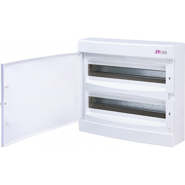 ECT 2x18PO-s Obudowa natynkowa 2 rzędy po 18 mod. drzwi białe 001101086