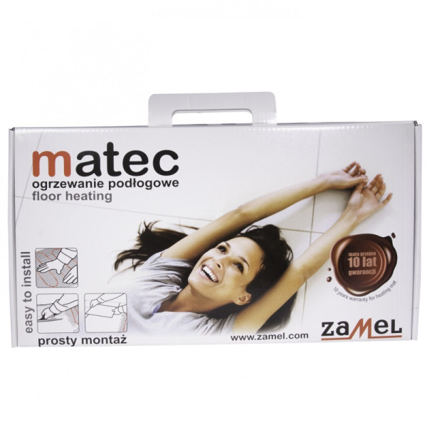 Mata grzejna jednostronnie zasilana 150W/m2 TYP: MOJ-105