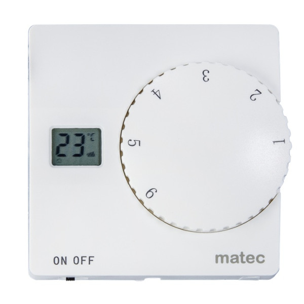 Regulator temperatury natynkowy - manualny sonda 2m, RTS-01A
