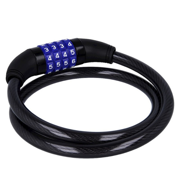 Zapięcie do roweru spiralne na szyfr - Forever Outdoor KYL-100 