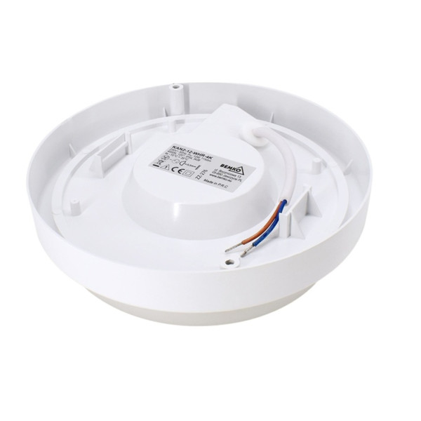 KANLO Plafon LED 12W 1150lm 4000K IP54  C45-KAN2-12-WHR-4K
