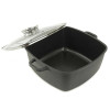 Garnek brytfanna Crispy 28x28cm, 7,0L pokrywka, dozownik Aroma - SSW 323629