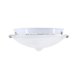 Plafon 2xE27, czujnik ruchu, 30cm, szkło/metal - TAZAN C38-ST78 Bemko