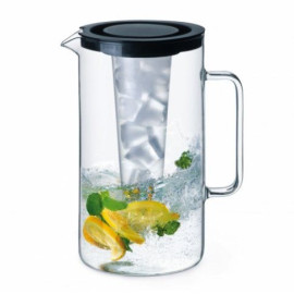 Dzbanek 2,5L szklany żaroodporny + wkład na lód + zaparzacz - 2544/L/S Simax  