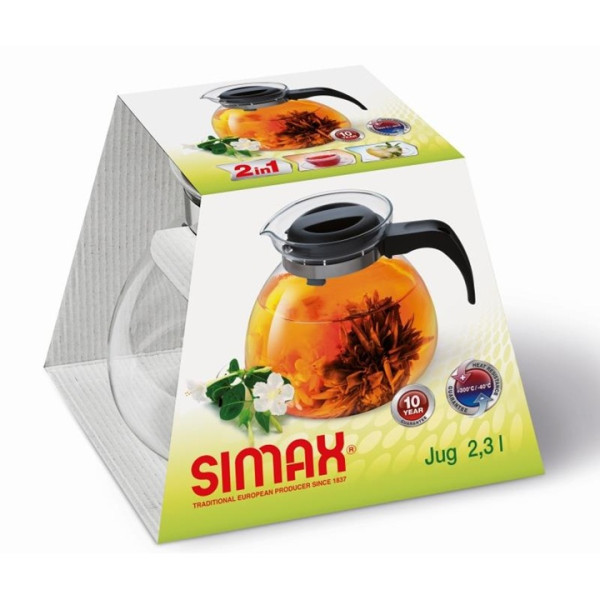 Simax dzbanek szkło Svatava 2,3L pokr PP 3942   [331671] (+)