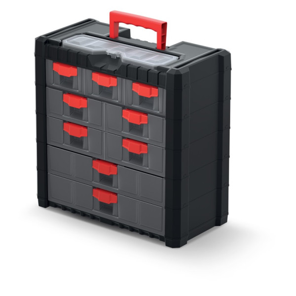 KMC501 MULTICASE CARGO Kistenberg - organizer 400x200x392 9sz. [287683]