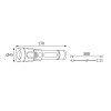 LAGER LED   Akumulatorowa latarka LED 5W 300lm