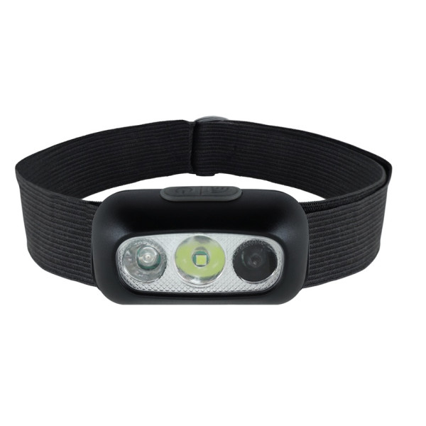 Latarka czołowa LED 3W 220lm, akumulatorowa (USB-C) - REMI LED