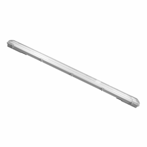 Oprawa hermetyczna 120cm do 2 tub LED 120 cm T8 G13, IP65, zasilanie jednostronne, klosz PS - OLSA TECHNIC II INQ