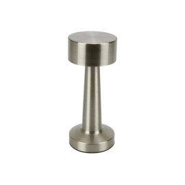 Lampa stołowa akumulatorowa RIWIA 1W 120lm CCT srebrna (204478) 