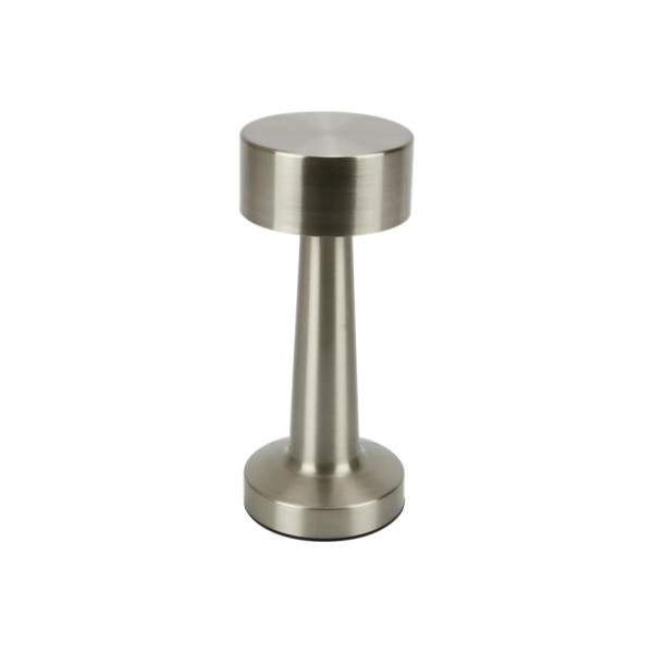 Lampa stołowa akumulatorowa RIWIA 1W 120lm CCT srebrna (204478) 