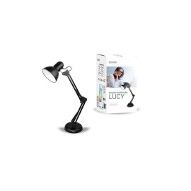 LUCY FN015 Lampka biurkowa E27 czarna (+)