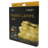 ML61613 Magiczne lampki 500x LED 3000K 50m DC5V + aplikacja