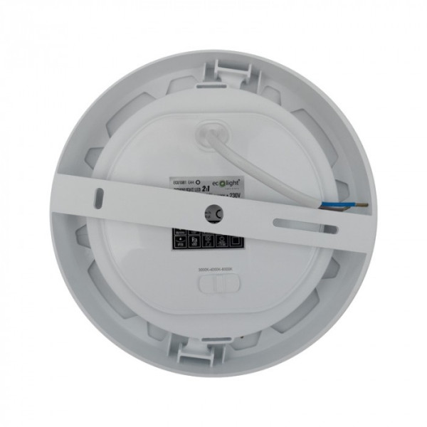 EC61082 Downlight LED 2w1 24W 2200lm okrągły CCT biały
