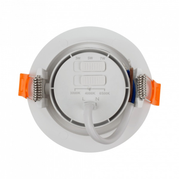 EC61251 Downlight LED 3W/5W/7W CCT biały, okrągły