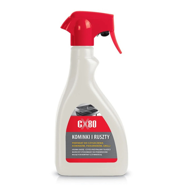 CX80 Kominki i Ruszty - Preparat do czyszczenia kominków, piekarników, grilli 600ml (281)