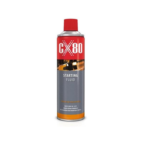 CX80 Starting Fluid - Preparat ułatwiający rozruch silników 500ml (60312)