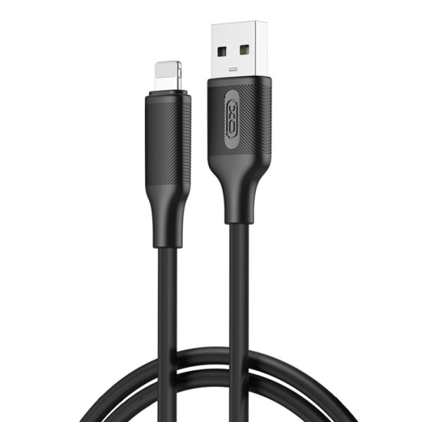 Kabel USB-A - Lighting 2,4A 1,0m czarny - XO NB265 
