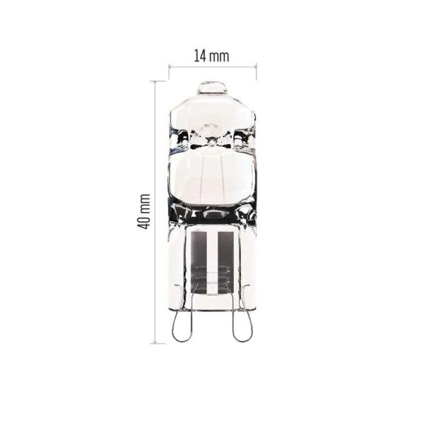 Żarówka halogenowa G9 25W 230V - ZE0304 Emos