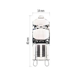 ZE0305 Żarówka halogenowa 230V G9 30W ciepła biel  