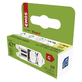 ZE0306 Żarówka halogenowa 230V G9 45W ciepła biel  