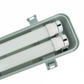 EC61062 ZESTAW oprawa hermetyczna + 2x tuba LED 120cm 1800lm 4000K