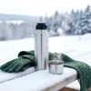 Termos stalowy TERMO 500 ml (z kubkiem i automatycznym korekiem) [124526]