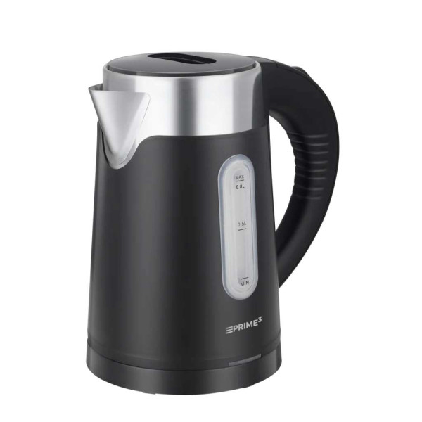 Czajnik elektryczny 0,8L 800W - Prime3 SEK12, inox 